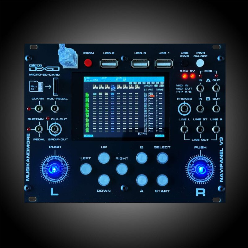 Microdexed-NaviPanel-V3-Frontpanel 32TE-3HE