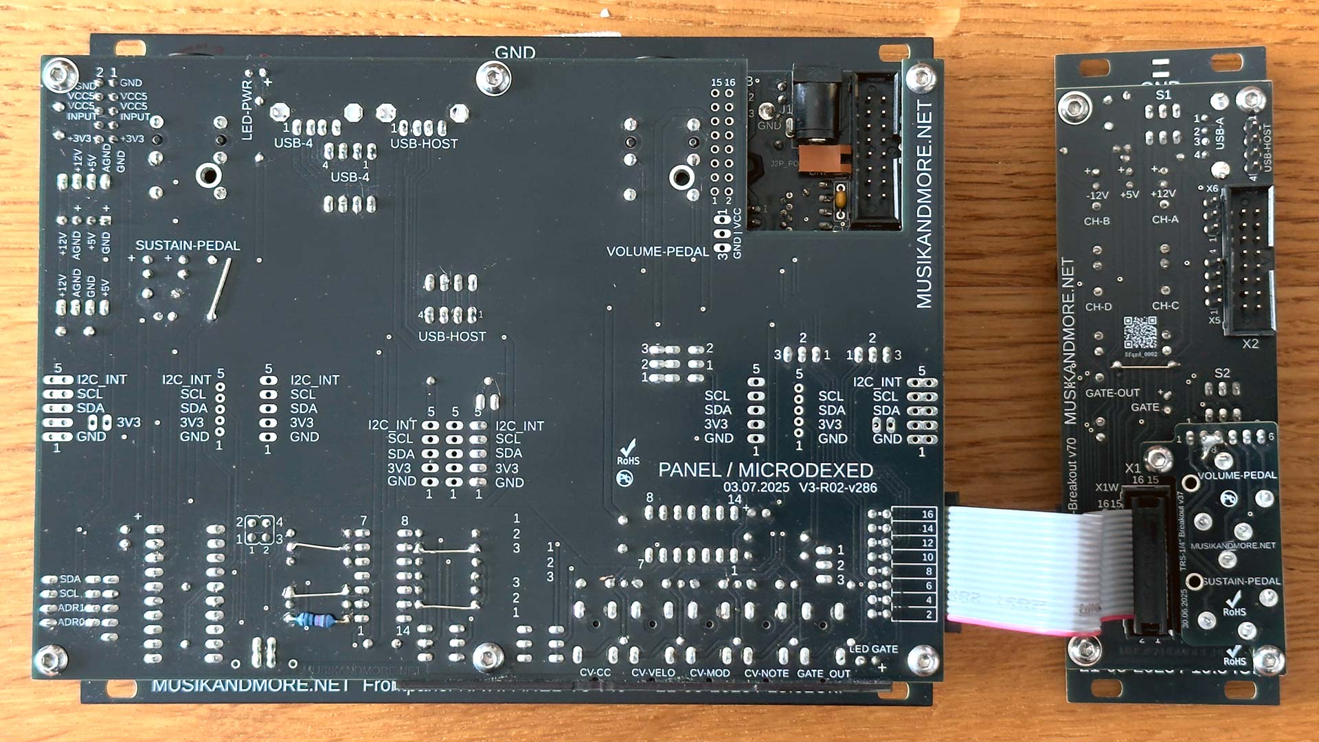 Eurorrack-Komplett-NaviPanel-8TE-Midi-to-CV-7415