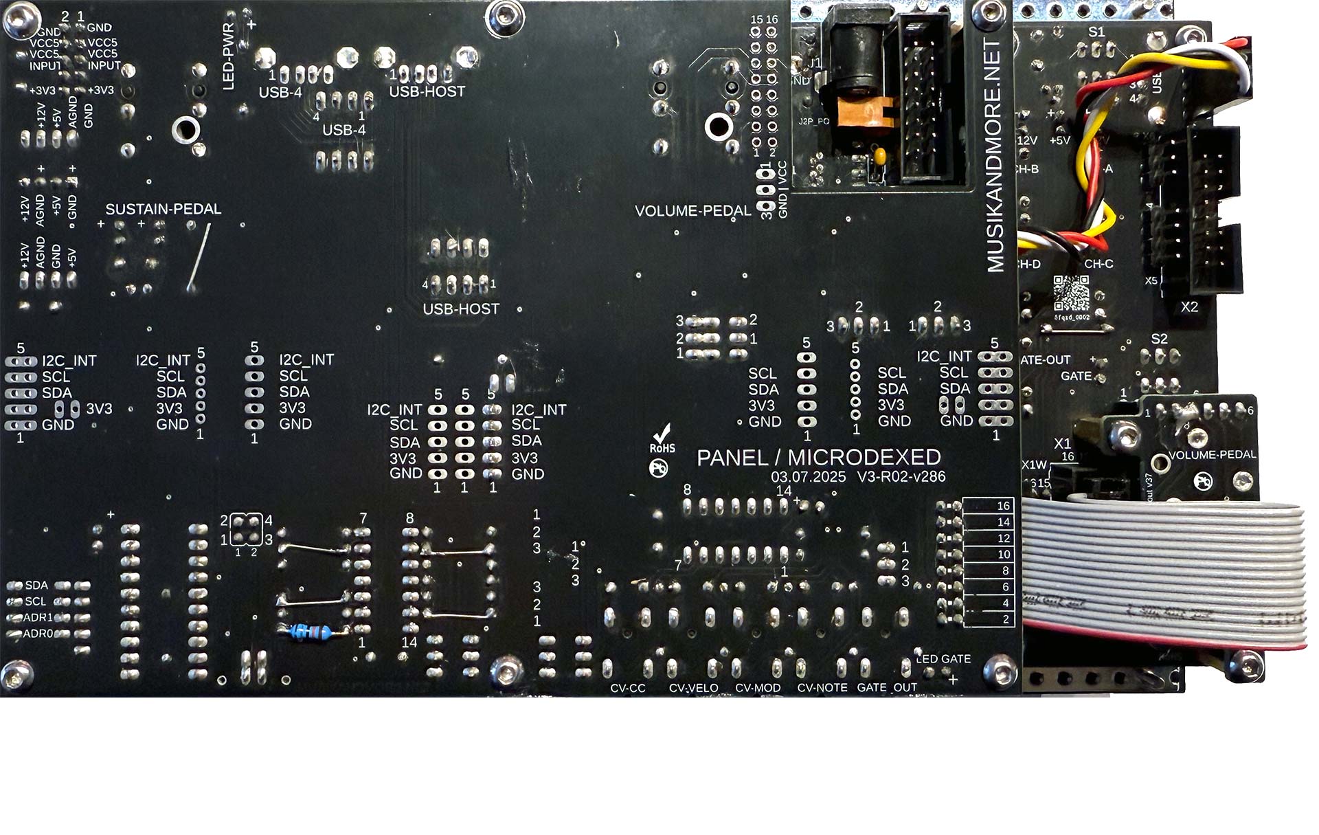 Navipanel-Midi-to-CV--Loetseite