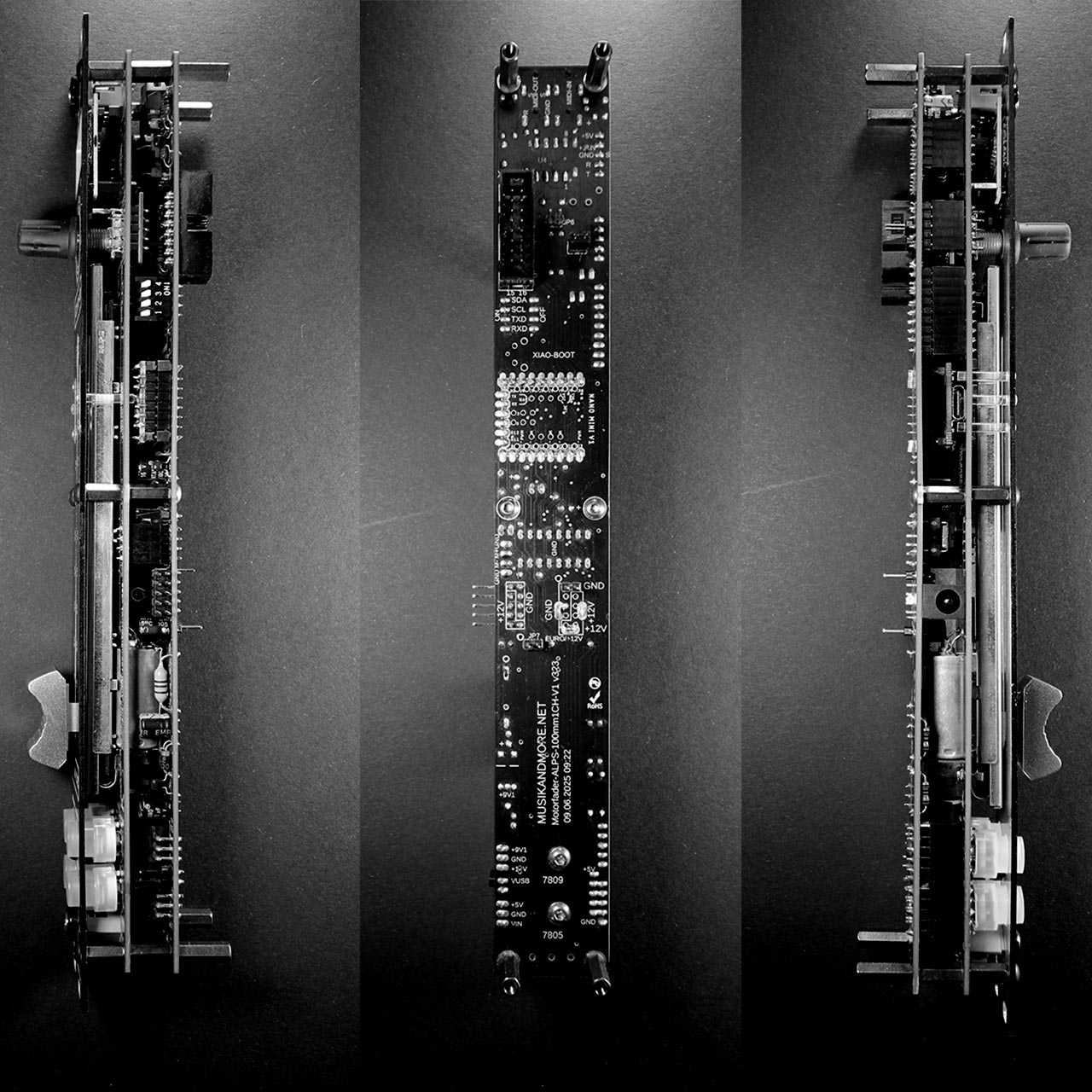 Motorfader 3 Ansichten