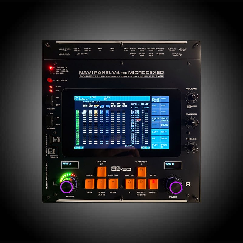 7" Navipanel-V4 Frontansicht