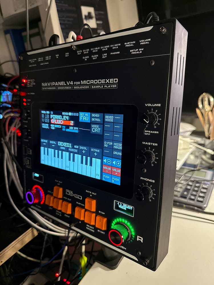 PreOrder: 7" Navipanel V4 for Microdexed preassembled DIY-Kit Desktop – Bild 3